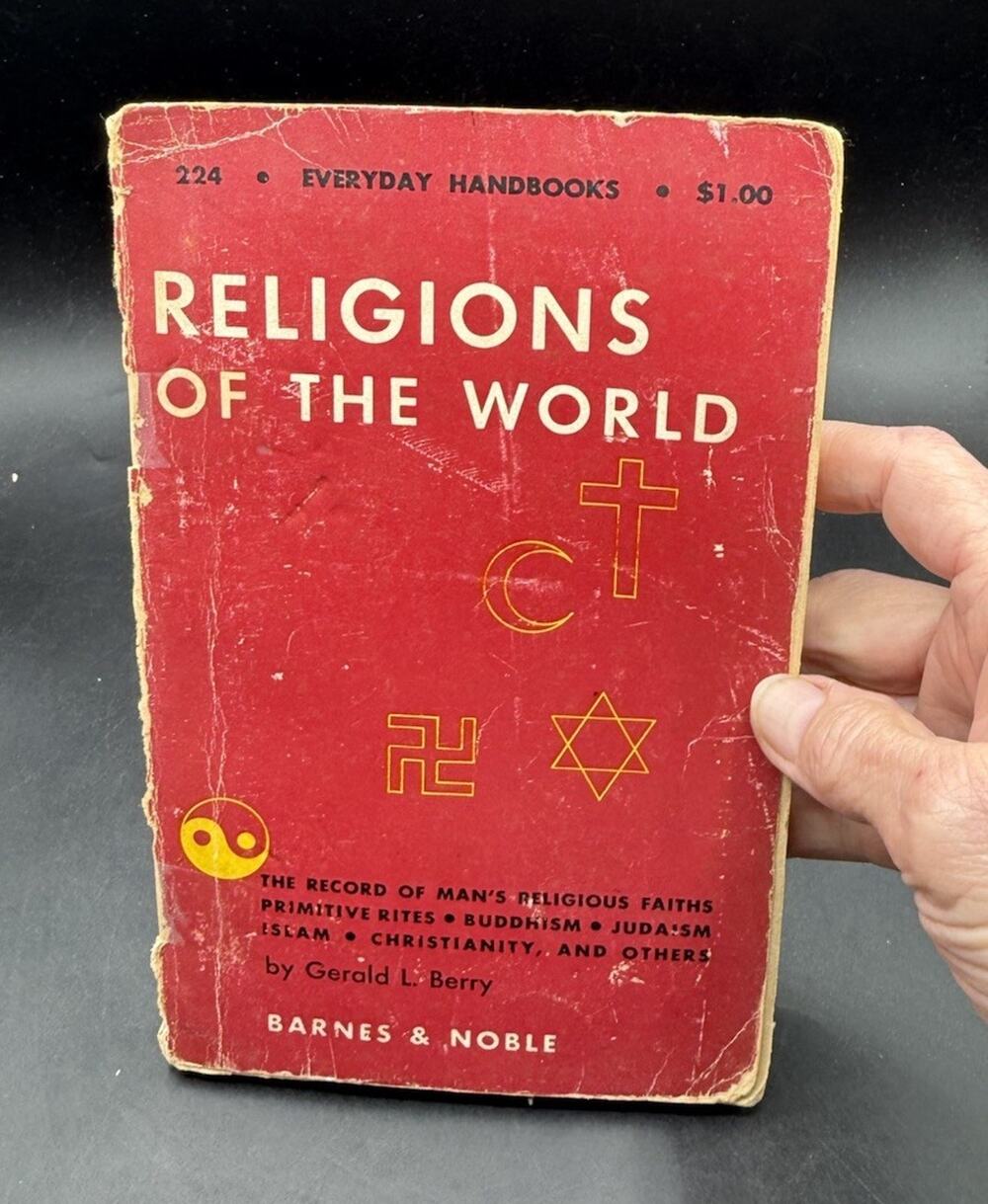 Religions of the World (Everyday Handbooks) By Gerald L. Berry PB, 1969